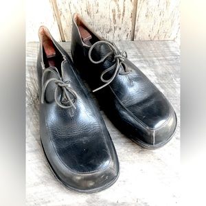 Cydwoq Designer Mens 12/13 Handmade in the USA Dark Brown Leather